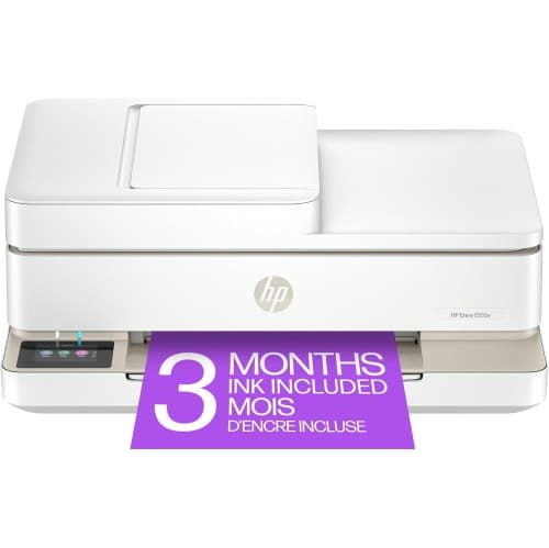 HP Envy 6555e Wireless All-in-One Colour Inkjet Printer, Portobello, Print, scan, Copy, Duplex Printing Best for Home, 3 Months of Ink Included (714N5A)