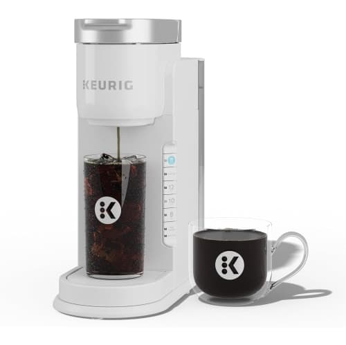 Keurig K-Iced Essentials Single-Serve K-Cup Coffee Maker with Brew Over Ice & 36oz Reservoir - Grey