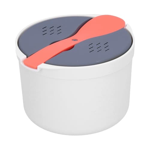 Microwave Rice Cooker Steamer with Lid Multifunction Kitchen Bowl