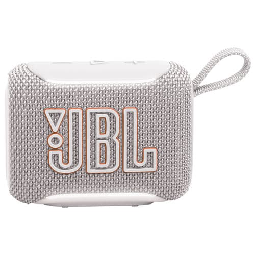 JBL Go 5 Waterproof Bluetooth Wireless Speaker - White