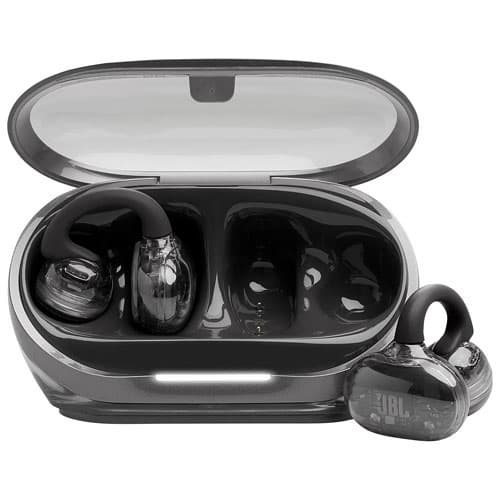 JBL Soundgear Clips Open Ear True Wireless Earbuds - Black
