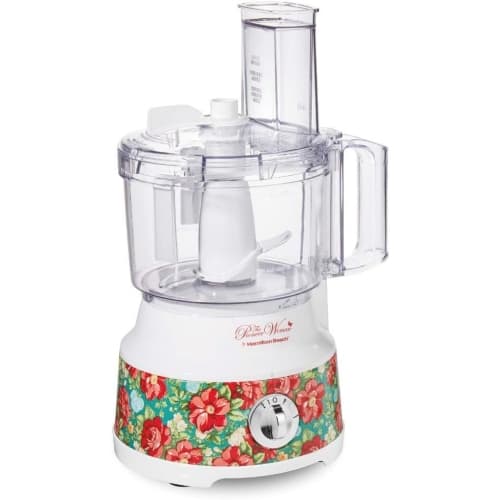 Hamilton Beach Pioneer Woman Vintage Floral 10-Cup Food Processor with Bowl Scraper – Vintage Floral
