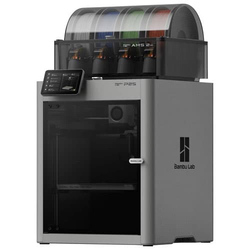 Bambu Lab P2S AMS Combo Multi-Colour Multi-Material AI Failure Detection Auto Flow Dynamics Calibration Wireless 3D Printer