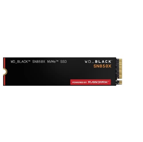 Brand New WD BLACK SN850X 2TB NVMe PCIe Gen4 Internal SSD with up to 7300MB/s read speed