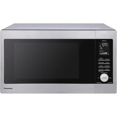 Panasonic NN-CD66NS 1.3 Cu. Ft. HomeMADE Countertop Inverter Microwave Multi-Oven Great for Pizza Refurbished Goods