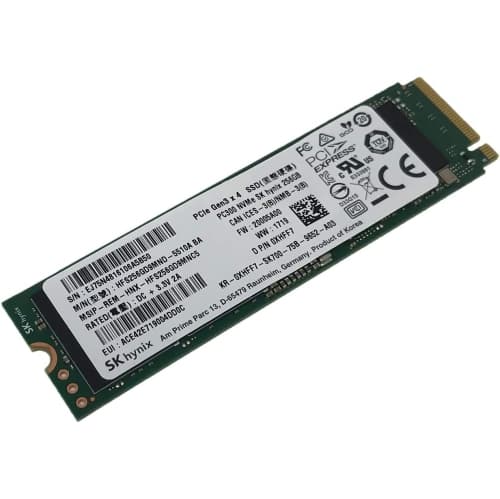 (Refurbished - Excellent) SK Hynix 256GB M.2 SSD (Solid State Drive) NVMe PCIe Model: HFS256GD9MND-5510A BA - OEM