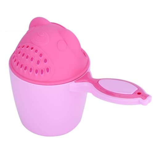 Baby Shampoo Cup - Fish Shape Rinse Cup - Pink - 1PCS