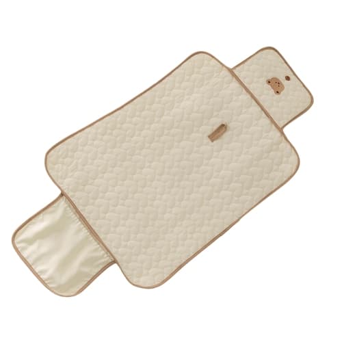 1pcs Portable Baby Changing Mat - Bear Design - 50×70cm - Travel Diaper Pad