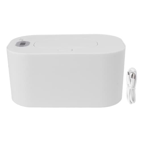 Wipe Warmer Smart Temperature Control White Baby Wet Wipes Heater Portable Nursery Device