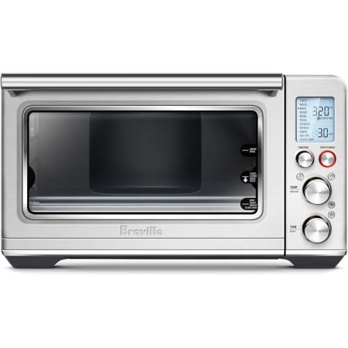 Refurbished (Excellent) - Breville BOV860BSS Smart Oven Air Fryer, 10-in-1 Convection Oven, 1800W, Digital PID, Element IQ, For Home Cooking, Brushed Stainless Steel