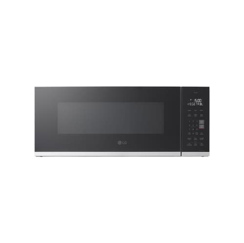 Refurbished (Fair)-LG MVEF1323F 1.3 cu ft. Over the Range Microwave Oven 400 CFM Power Ventilation, Low Profile, Zero Clearance Door, EasyClean & Smart, Stainless