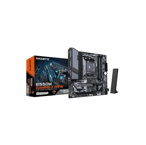 Gigabyte B550M GAMING X WIFI6 AM4 AMD B550 Micro ATX Motherboard