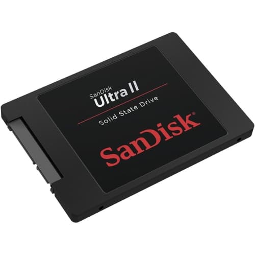 512GB SanDisk Ultra II 480GB SSD SATA III 2.5” Internal Solid State Drive, SDSSDH11 (Refurbished - Good) (SSD1)
