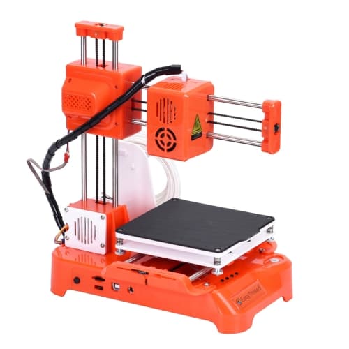 Mini Desktop 3D Printer, Toy Box 3D Printer, with Removable Magnetic Print Base, Pla Filament Removable Magnetic Plate USB Cable Tf Card Size 100 * 100 * 100mm