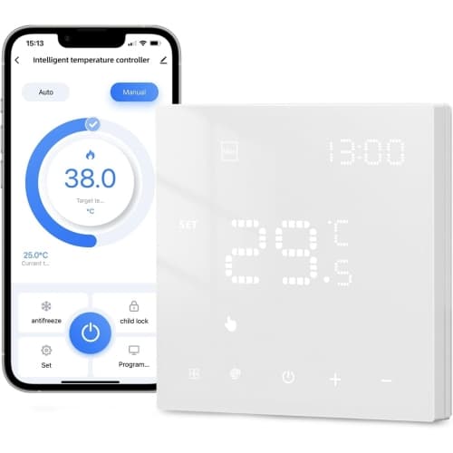 Smart Thermostat WiFi Heating Controller For Water Gas Boiler Programmable Room Thermostat Alexa Google Home Smart Life App