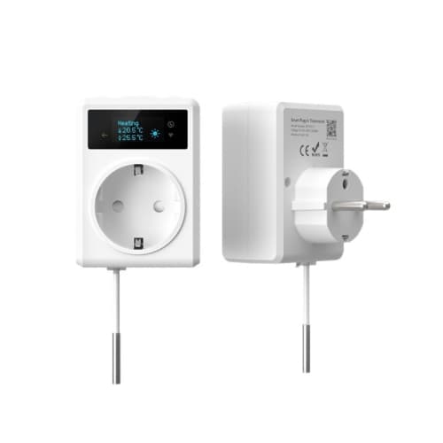 ApexGear Smart Thermostat Plug with OLED Display, Temp Probe Cycle Timer -30掳C Wide Range Heater Cooler