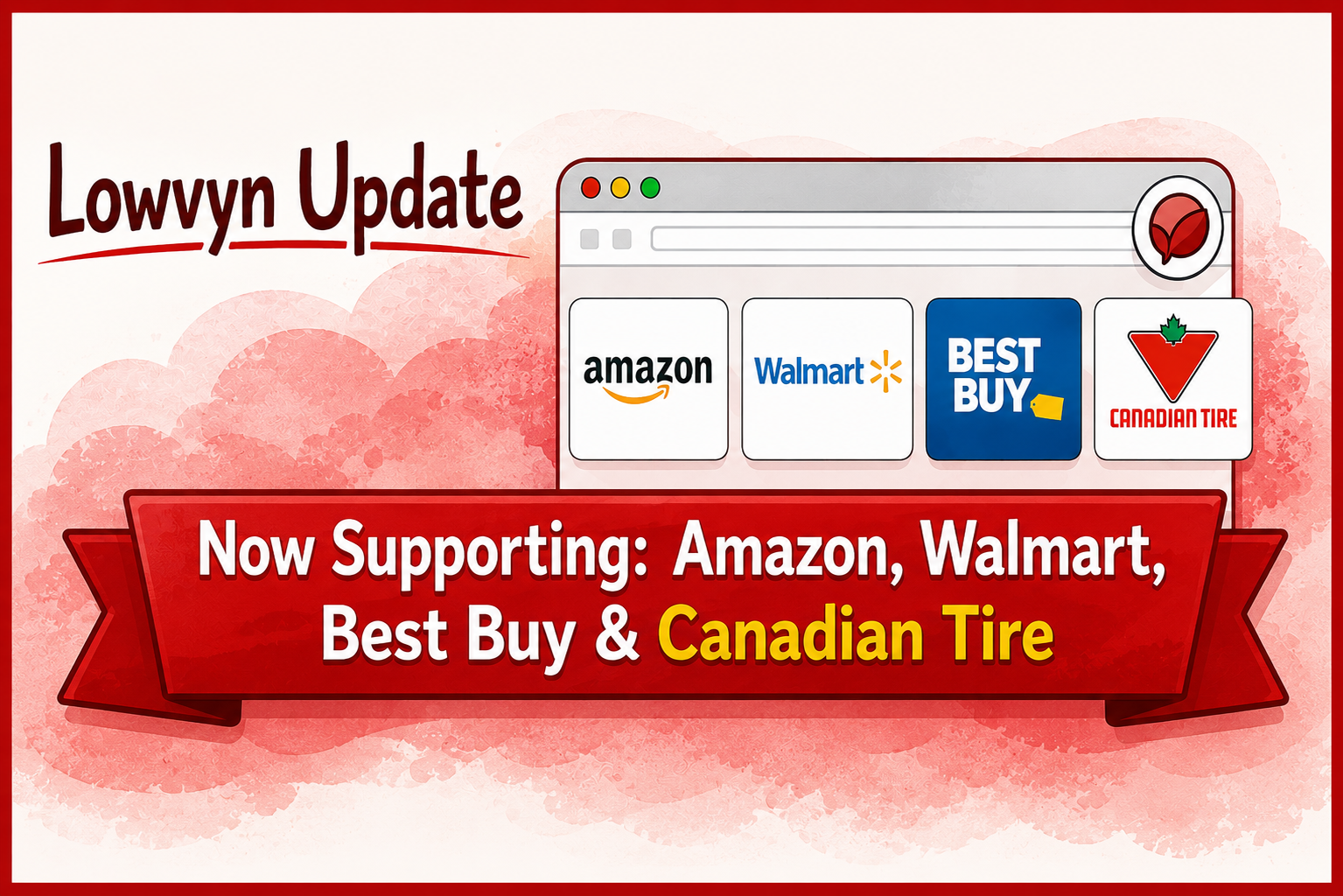 Lowvyn Browser Extension Now Supports Canadian Tire